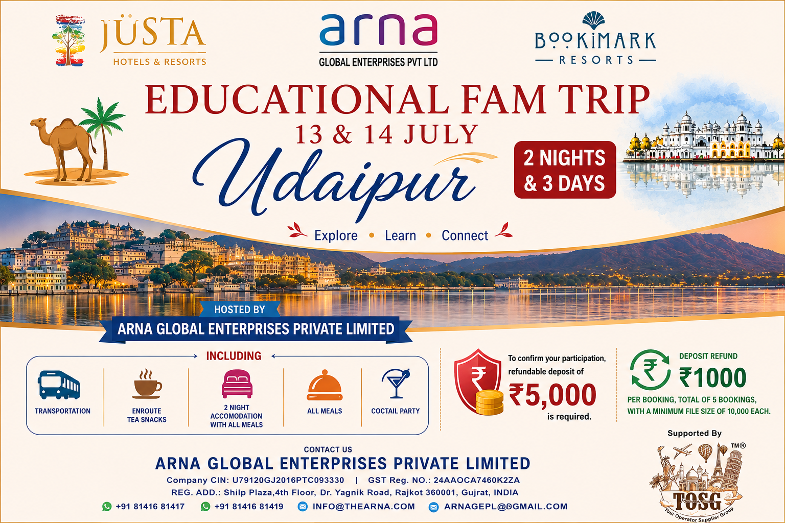 Udaipur Educational Trip